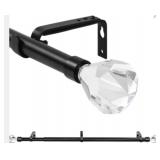 New Size 30-120 Inches Curtain Rod with Treatment