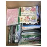 Large Book Lot- Novels, self help books, cook