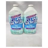 NEW Clean Shower Refill 60 Oz, Pack of 2