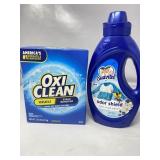 NEW but box is slightly damaged OxiClean