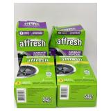 New Lot of 4, Affresh Garbage Disposal Cleaner,