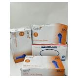 New Lot of Nitrile Exam Gloves, Includes 3 Boxes