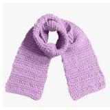 New Eiram Hand Knit Scarf 100% Merino Wool Scarf