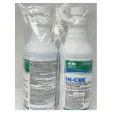 New 2 Pack In-Cide EPA Registered Disinfectant