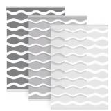 New LazBlinds No Drill Cordless Zebra Blinds for