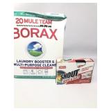 Borax laundry booster and multi purpose cleaner