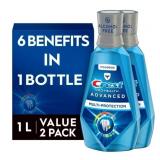 New Crest Pro-Health Advanced Mouthwash, Alcohol