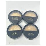 4pc Laura Geller powder foundation, light, tan