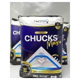 New Lot of 3, Curera Chucks MAX Hospital Bed Pads