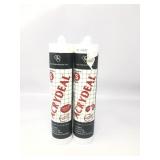 2 pack acrydeal siliconised acrylic paintable