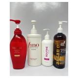 4pc Shampoo Lot- assorted scents and brands, Used