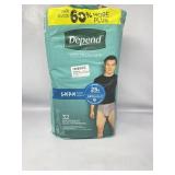 NEW Depend Fresh Protection Adult Diapers,