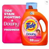 New Tide Plus a Touch of Downy Liquid Laundry