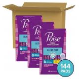 New Poise Ultra Thin Incontinence Pads &