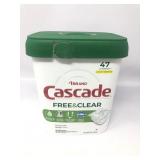 Cascade free and clear 46 action pack no chlorine
