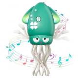 New Dancing Squid Baby Toy, Tummy Time Toys,