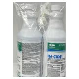 New 2 Pack In-Cide EPA Registered Disinfectant