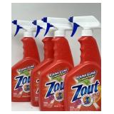 New Lot of 4, Zout Laundry Stain Remover Spray,