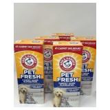 New 5 Ct Arm & Hammer Pet Fresh Carpet Odor