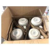 Gibson home 4 pack coffee cups clay color