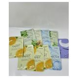 New Lot of 10 Face Masks, Includes 9