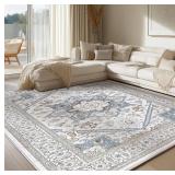 OPPODREAM Neutral Area Rugs 9x12 Living Room,