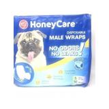 Honey are disposable male wraps no odors no leaks