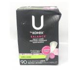 Kotex balance daily liners everyday fresh long 90