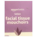 18 pack lotion facial tissues 2ply