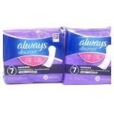 2 pack always discreet ultimate extra long 26