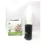 Compostable trash bags 2.6 gallon 159 count,clear