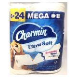 6 mega pack toilet paper charmin ultra soft