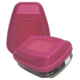 2- 3M Organic Vapor Cartridge/Filter 60921, BK/PK