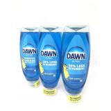 3 pack dawn ultra 50% less scrubbing ez squeeze