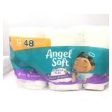 12 mega pack angel soft scented tube fresh