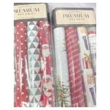 NEW LaRibbons Christmas Wrapping Paper Set,