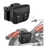 New Nomad Leather Motorcycle Saddlebags Large