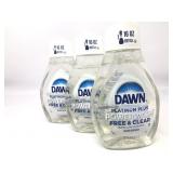 3 pack Dawn platinum plus powerwash free and