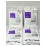 New Lot of Simple Human Bags, Includes 3 Ct 45