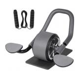 New Li Fitness Ab Wheel with Jump Rope, Automatic