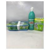 slightly used and opened and damaged of  Swiffer