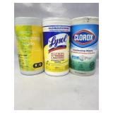 NEW but damaged Clorox Disinfecting Wipes, Bleach