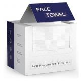 NEW DewVera Disposable Facial Towels, Soft and