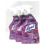 3 pack Lysol all purpose cleaner lavender and