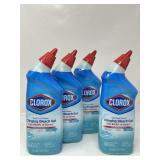 New Lot of 4, Clorox Toilet Bowl Cleaner,