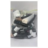 Gallon storage bag full of nail polish, gel nail