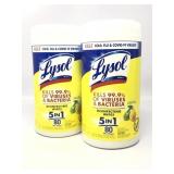 2 pack Lysol kills 99.9% of viruses and bacteria