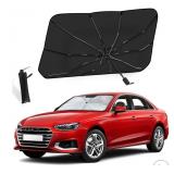 EcoNour Car Windshield Sun Shade | Foldable Car
