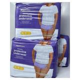 New Lot of 3, Amazon Basics Incontinence