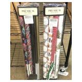 2 pack holiday premium gift wrap 4 rolls of gift